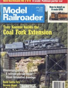 Model Railroader – 1998-06