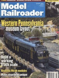 Model Railroader — 2000-08