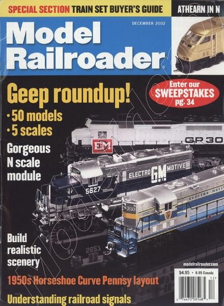 Model Railroader – 2002-12