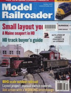 Model Railroader – 2003-10