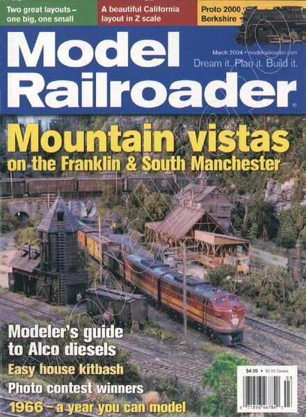 Model Railroader — 2004-03