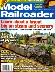 Model Railroader – 2008-08