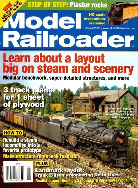 Model Railroader – 2008-08