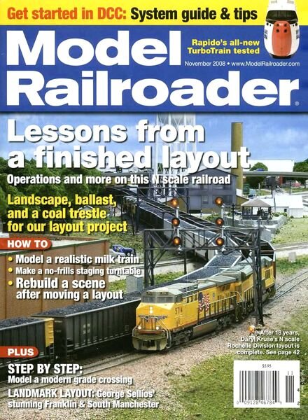 Model Railroader – 2008-11