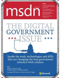 MSDN Magazine – Special Government Issue 2013