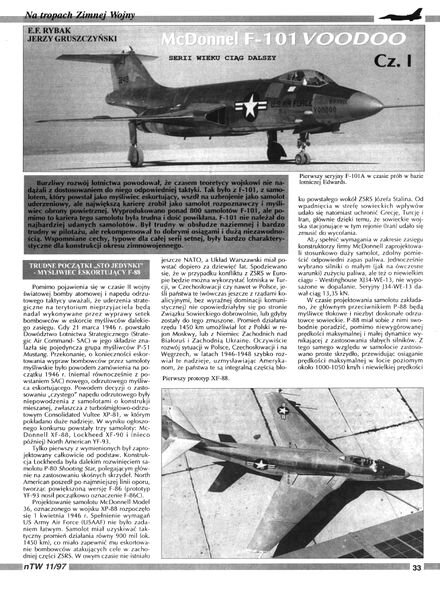 Nowa Technika Wojskowa F-101 Voodoo