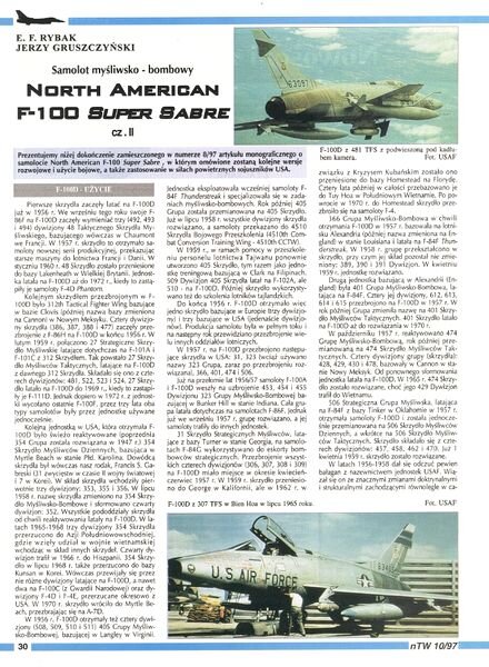 Nowa Technika Wojskowa North American F-100 Super Sabre 02