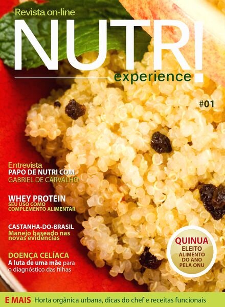 Nutri Experience – Issue 1, 2013