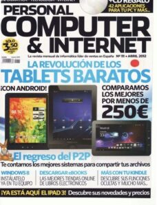 Personal Computer & Internet — Abril 2012