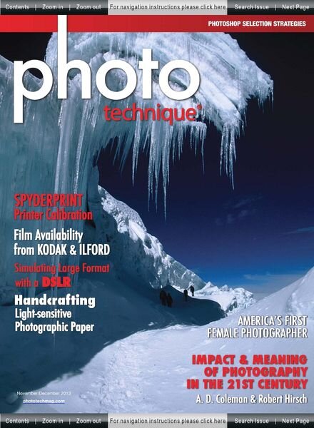 Photo Technique Magazine – November-December 2013