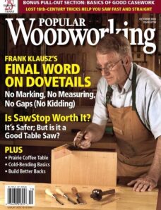 Popular Woodworking – 150, October 2005