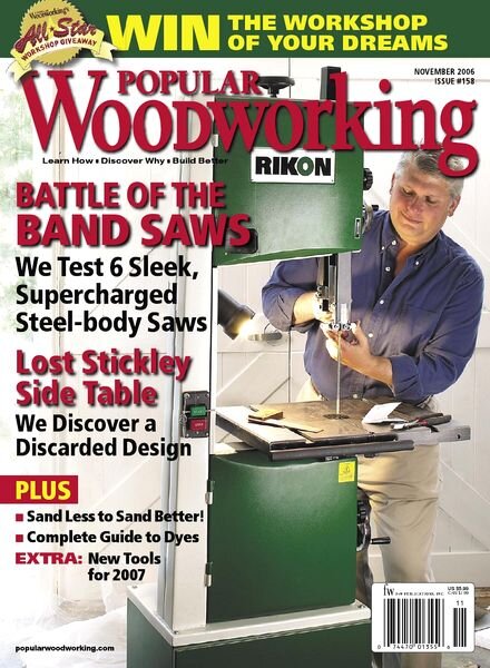 Popular Woodworking — 158, November 2006