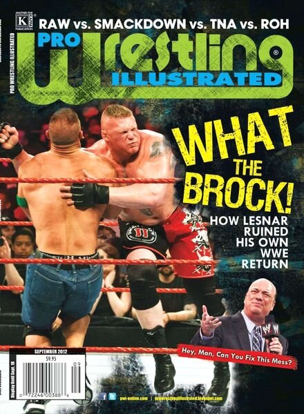 Pro Wrestling Illustrated & The Wrestler Inside Wrestling – September 2012