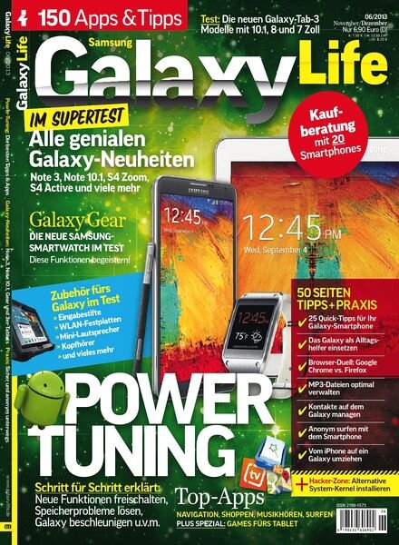 Samsung Galaxy Life Magazin – November-Dezember 2013