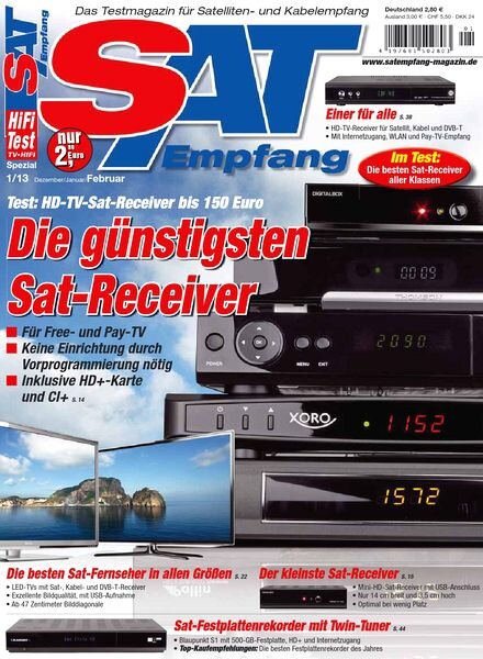Sat Empfang Magazin — N 01, 2013