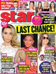 Star Magazine UK – 11 November 2013