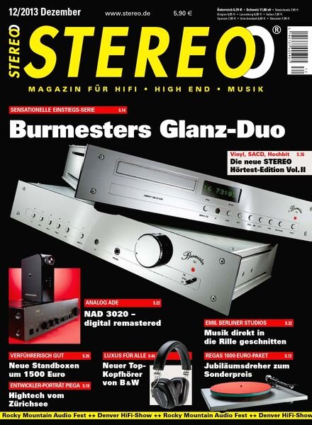 Stereo Magazin – Dezember 2013