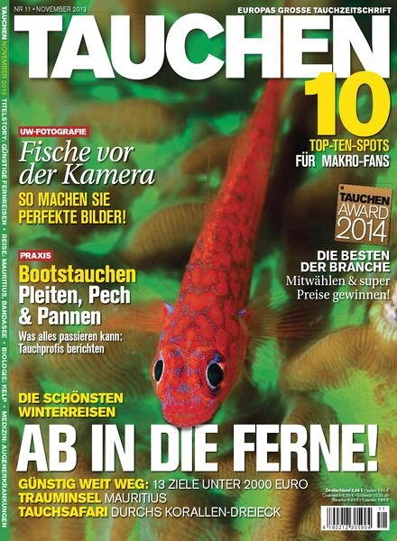 Tauchen Magazin – November 2013