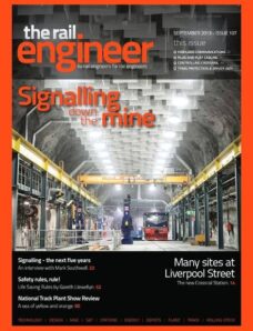 The Rail Engineer — Issue 106, August 2013