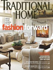 Traditional Home Magazine – September 2013