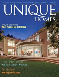 Unique Homes Magazine The Global Issue 2013