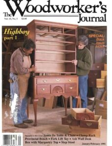 Woodworker’s Journal – Vol 15, Issue 1 – Jan-Feb 1991