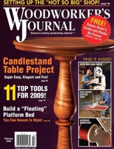 Woodworker’s Journal — Vol 33, Issue 1 — Jan Feb 2009
