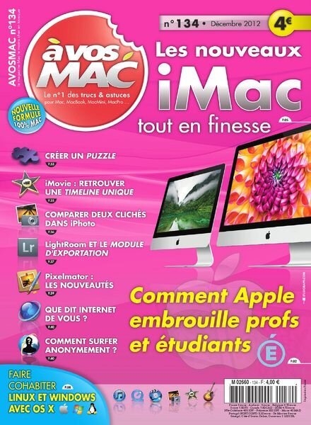 A Vos Mac N 134 — Decembre 2012