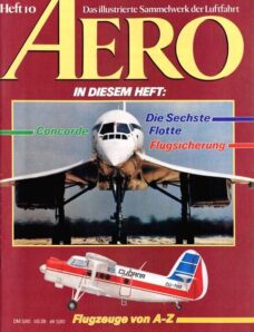 Aero Das Illustrierte Sammelwerk der Luftfahrt N 10