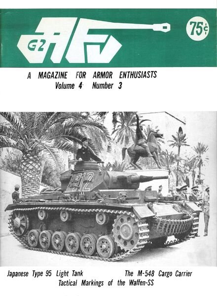 AFV-G2 A Magazine For Armor Enthusiasts 1973-03-04
