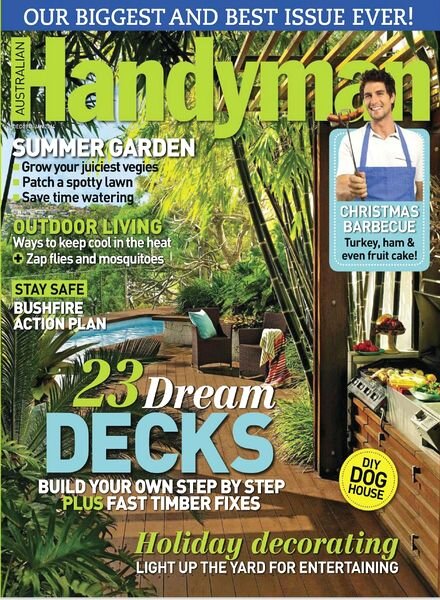 Australian Handyman Magazine — December 2013
