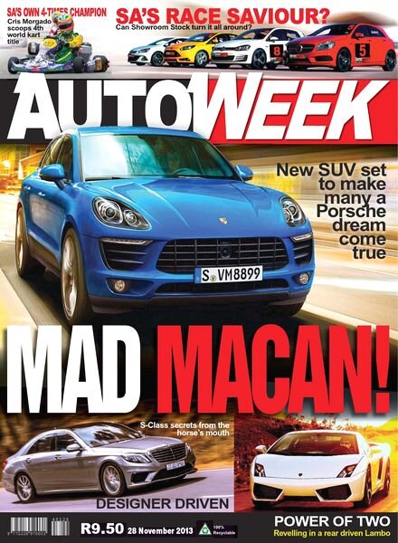 Autoweek South Africa – 28 November 2013