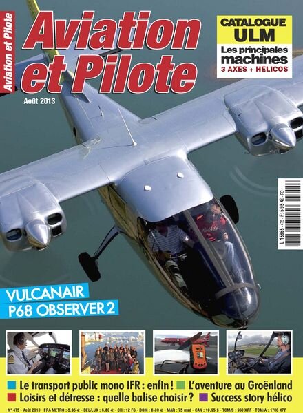 Aviation et Pilote N 475 – Aout 2013