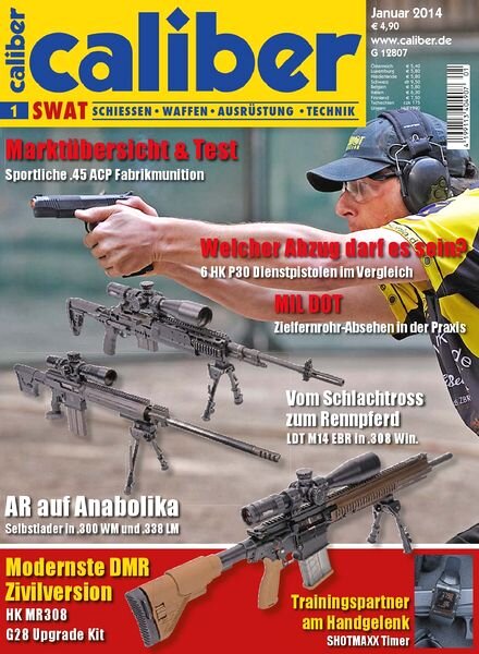 Caliber SWAT Magazin Januar N 01, 2014