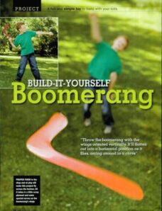 Canadian Home Workshop — Boomerang