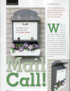 Canadian Home Workshop — Mailbox