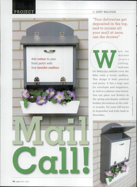Canadian Home Workshop — Mailbox