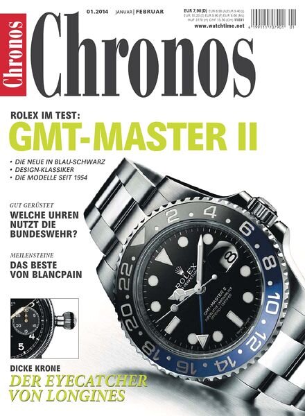 Chronos Uhrenmagazin — Januar-Februar N 01, 2014