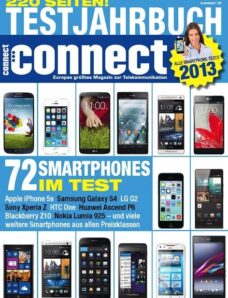 Connect Magazin Sonderheft Testjahrbuch 2013