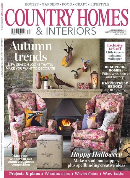 Country Homes & Interiors Magazine – October 2013