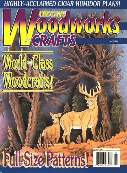 Creative Woodworks & Crafts — Issue 46, April-1997