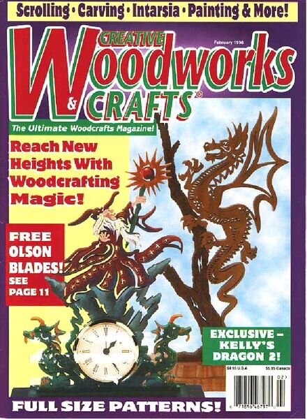 Creative Woodworks & Crafts — Issue 52, February 1998