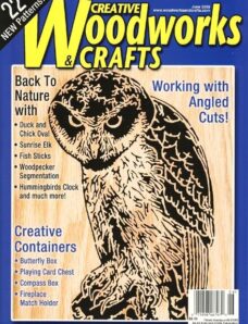 Creative Woodworks & Crafts – June 2008