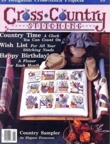 Cross Country Stitching 1992-06