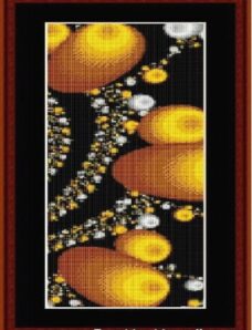 Cross Stitch Collectibles (Fractal Bookmark) 108