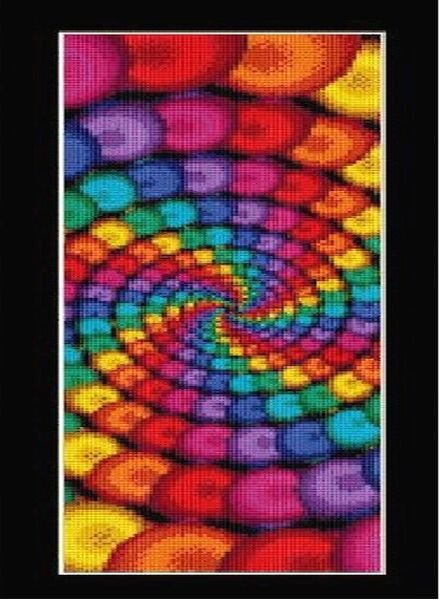 Cross Stitch Collectibles (Fractal Bookmark) 141