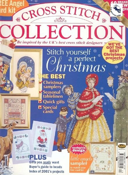 Cross Stitch Collection 073 Christmas 2001
