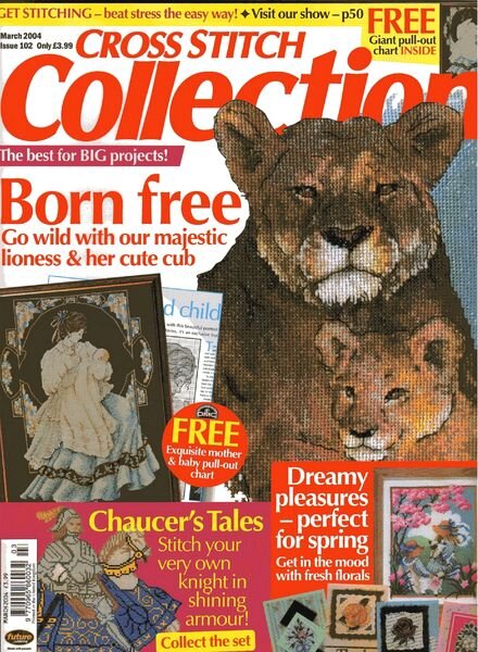 Cross Stitch Collection 102 March 2004