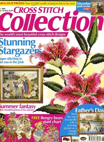 Cross Stitch Collection 118 June 2005