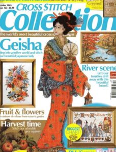 Cross Stitch Collection 122 October 2005